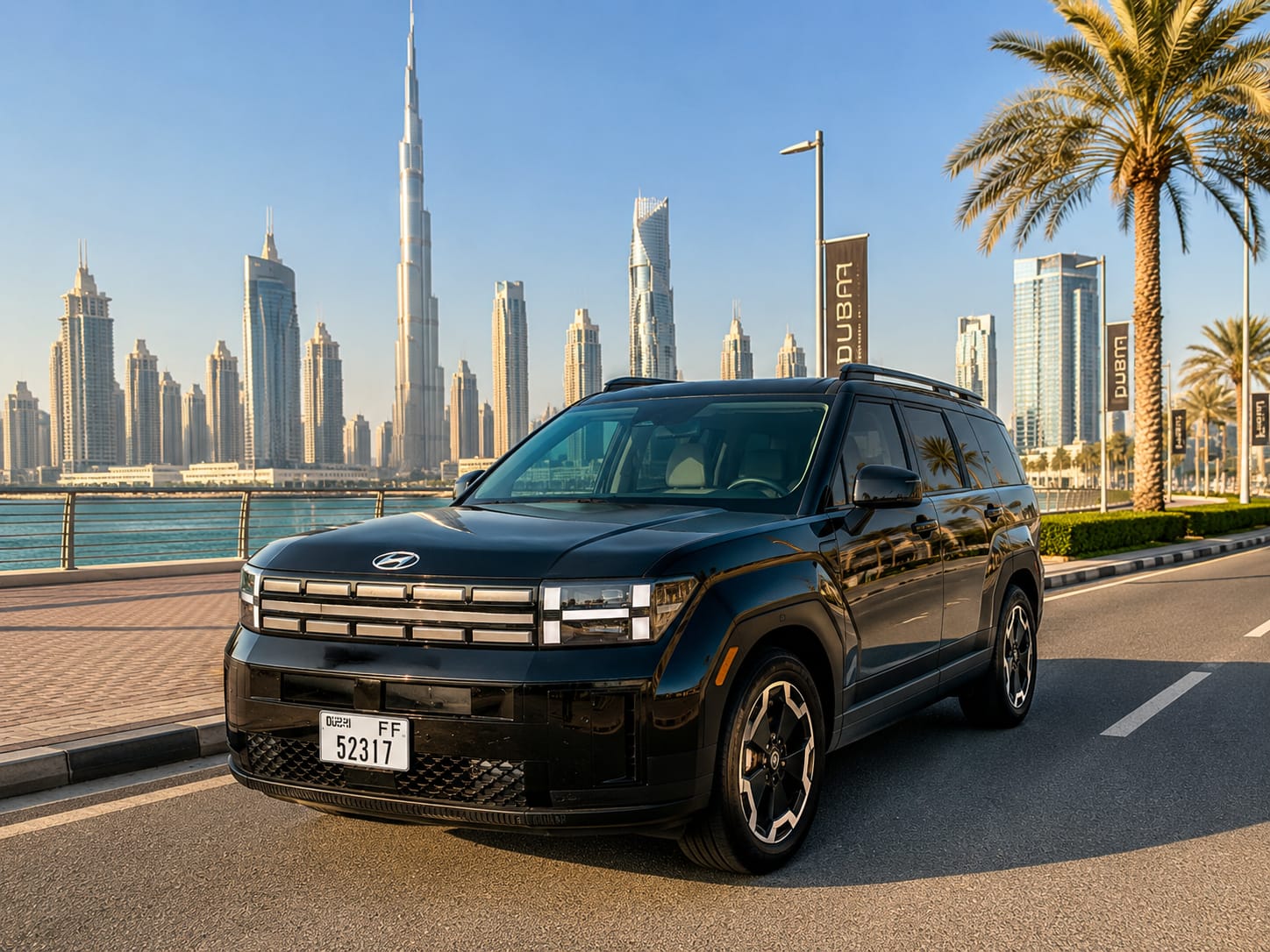 Hyundai Santa Fe 2025 Black