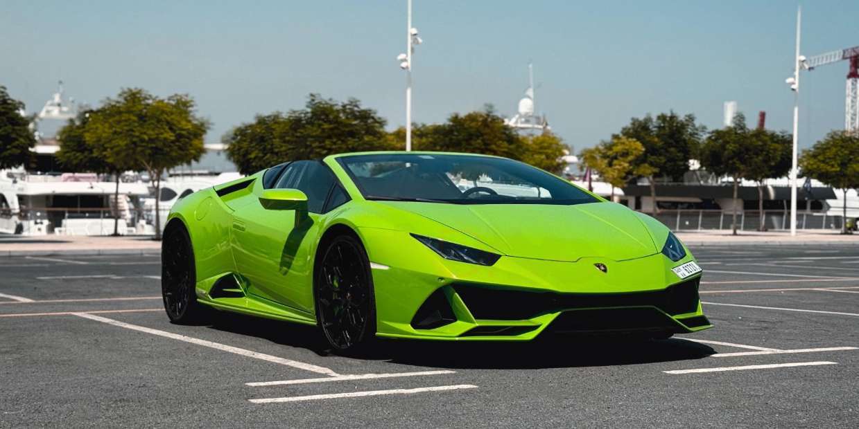 Lamborghini Huracan EVO Spyder 2024 Green