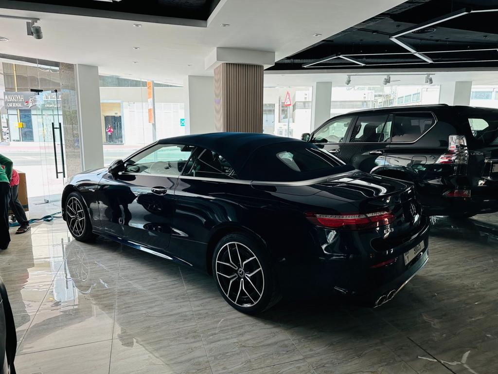 Mercedes-AMG E 53 Cabriolet 2023 Black