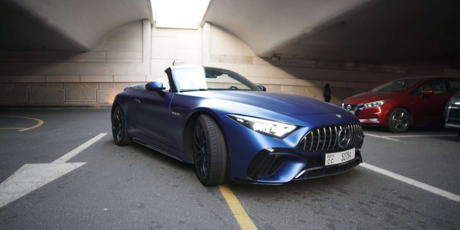 Mercedes-AMG SL 63 Roadster 2025 Blue