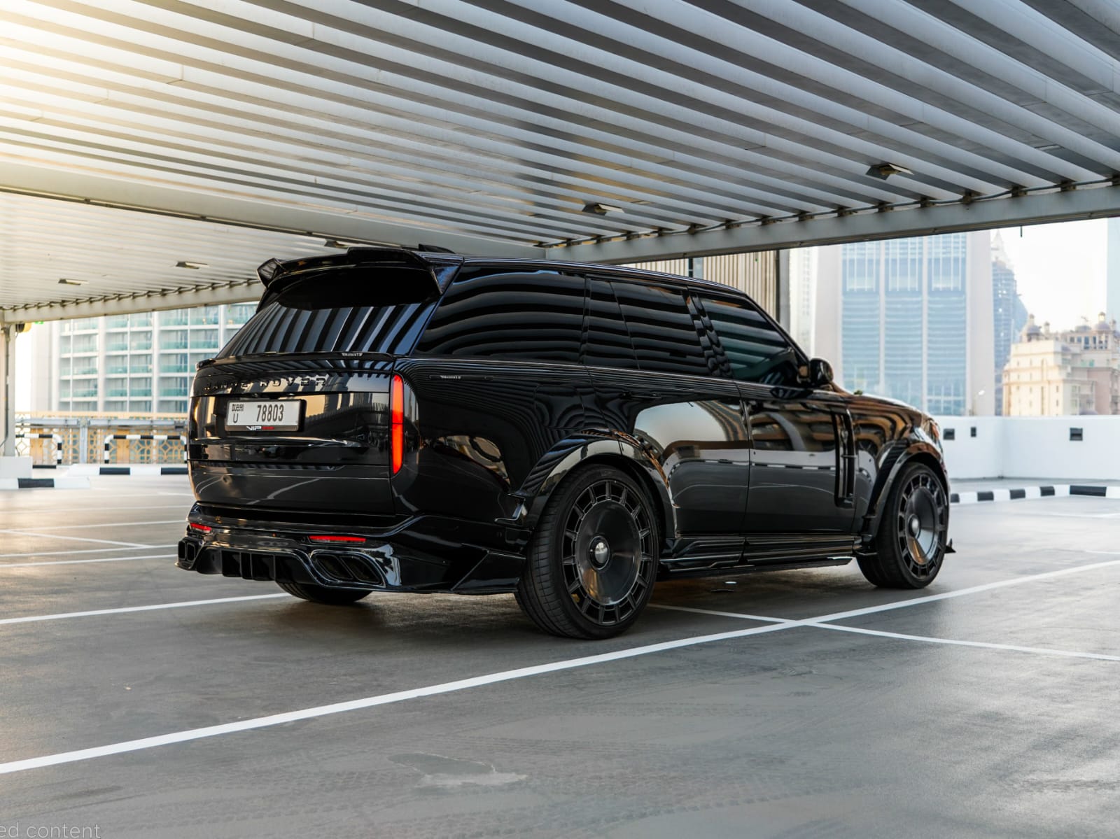 Range Rover Mansory Kit 2023 Black
